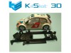 Chasis lineal black Ford Fiesta S1600 SCX