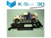 Chasis lineal black Ford RS 200  SCX