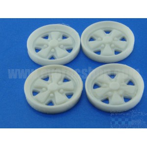 Tapacubos 911 WHITE comp slot it 15,8 mm