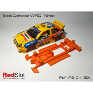 CHASIS 3D Seat Cordoba WRC Ninco Blando