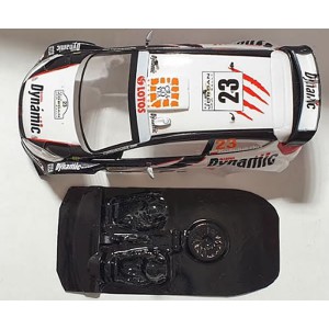 Cockpit de Lexan rally Fiesta (comp. SCX)