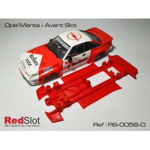 CHASIS 3D Opel Manta - Avant Slot