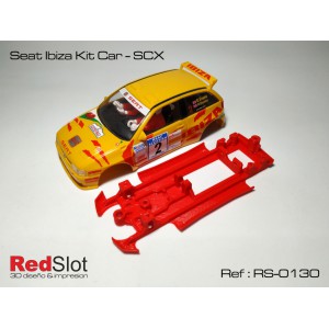 CHASIS 3D Seat Ibiza Kit Car - SCX
