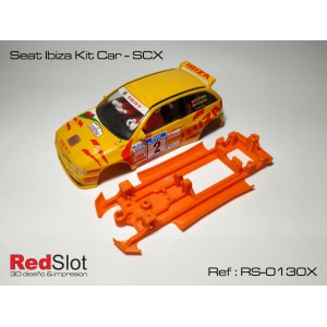 CHASIS 3D Seat Ibiza Kit Car - SCX (Blando)