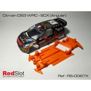 CHASIS 3D Citroen DS3 WRC - SCX Angular