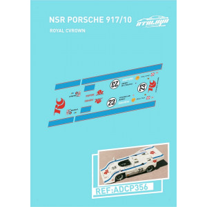 Calca 1/32 NSR Porsche 917/10 Royal Crown 23