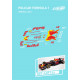 Calca Formula 1 Policar 1/32 RedBull 2021 ADF146