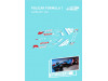 Calca Formula 1 Policar 1/32 Alpine A521 2021