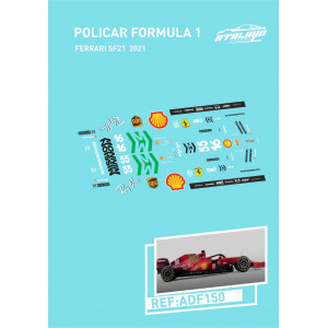 Calca Formula 1 Policar 1/32 Ferrari SF21 2021