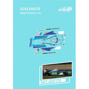 Calca Formula 1 Scaleauto 1/32 Benetton B194
