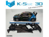 Kil Slot KS-DCW5A2 Chasis Angular DUAL COMP EVO 2 compatible Audi S1 WRC SCX