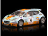 Peugeot 208 T16 Artic Rally 2016 4 Gulf Racing R-Series Scaleauto 6237R scalextric slot