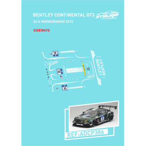 Calca 1/32 Bentley GT3 24H Nurburgring 2015