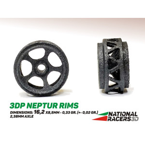 3DP Neptur Rims 16,2x8,5mm