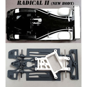 Chasis Radical II RR Kit Race completo Scaleauto