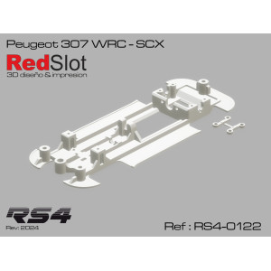CHASIS 3D - PEUGEOT 307 WRC SCX - RS4