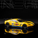 Corvette C7R MARTINI LIVERY YELLOW n2