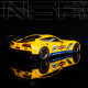 Corvette C7R MARTINI LIVERY YELLOW n2