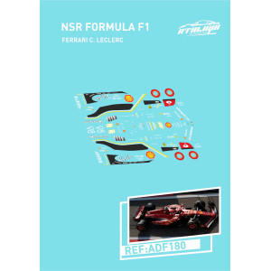 Calca 1/32 NSR Formula 1 Leclerc