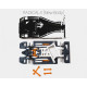 Chasis Radical II RR Kit Race + rigidizadores