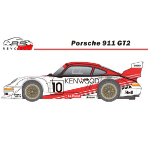  Porsche 911 GT2 No.10 Kenwood