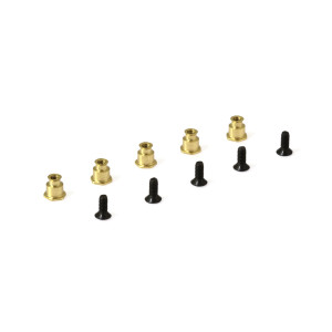 Tuercas 4 mm + tornillos (5)