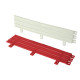 Guardrail type 3 rail (rojo-blanco)