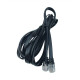 Cable recto Carrera RJ12 6P6C offset izquierdo 3m