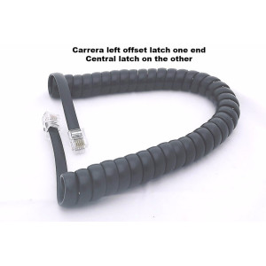 Cable en espiral Carrera RJ12 6P6C offset izquierd