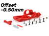 Soporte Motor SideWinder RT3 Offset -0.5mm
