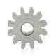 Piñón 12d. Ergal . 6,75mm para eje de 2mm