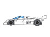 Porsche 962CK (Short Tail) Full White Kit