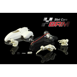 SideCar en Kit Blanco con Chasis Aluminio. 1/18