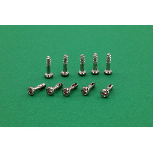 Tornillo basculante rosca plastico 2x8 x 10 uds