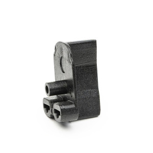 Guia pista de madera p. bajo negra con tornillo