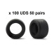 Neum Trasero nuevo compuesto 16,5x10 Rally