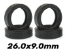Neum. goma IS-22 diam. 26x9mm. GP-124 Classic