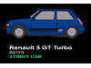 RENAULT 5 GT TURBO STREET CAR AZUL
