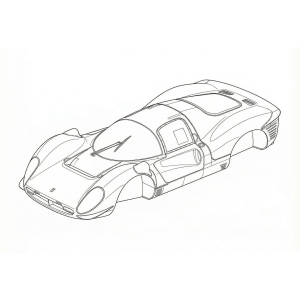 Carrocer&iacute;a Ferrari 330 P4/ 412P en Kit
