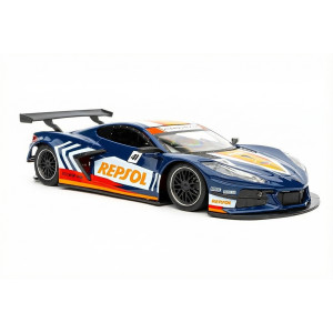 CORVETTE C8.R REPSOL LIVERY BLUE 41 AW KING 21