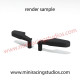 NSR Corvette C8R SET Retrovisores / Alerón Flexibl