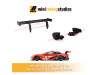 Scaleauto BMW M8 SET Retrovisores / Aler&oacute;n Flexibl