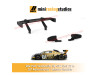 Scaleauto R8 GT2 LMS 2016 Retrovisores / Aler&oacute;n Fl