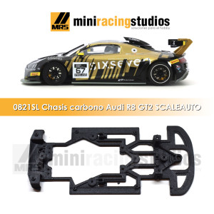 SCALEAUTO Audi R8 GT2 - Chasis RT3 Compatible
