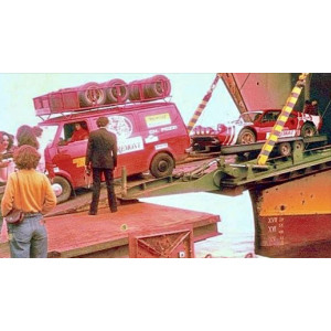 Tour de France 81 - Andruet - Car - Van - Trailer