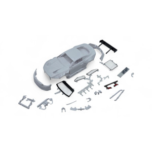 Carroceria F. Mustang GT3 en Kit Blanca