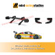 Slotit Audi r8GT set aleron retovisores
