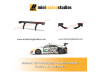 Scaleauto Honda NSX SET aleron + retros