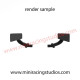 Scaleauto Honda NSX SET aleron + retros