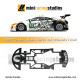 SCALEAUTO Honda NSX Chasis Carbono Slot.it